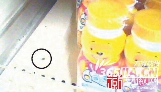 一大碟老鼠藥放架上與易拉罐飲料比鄰而居  市民表示對食品安全很擔憂